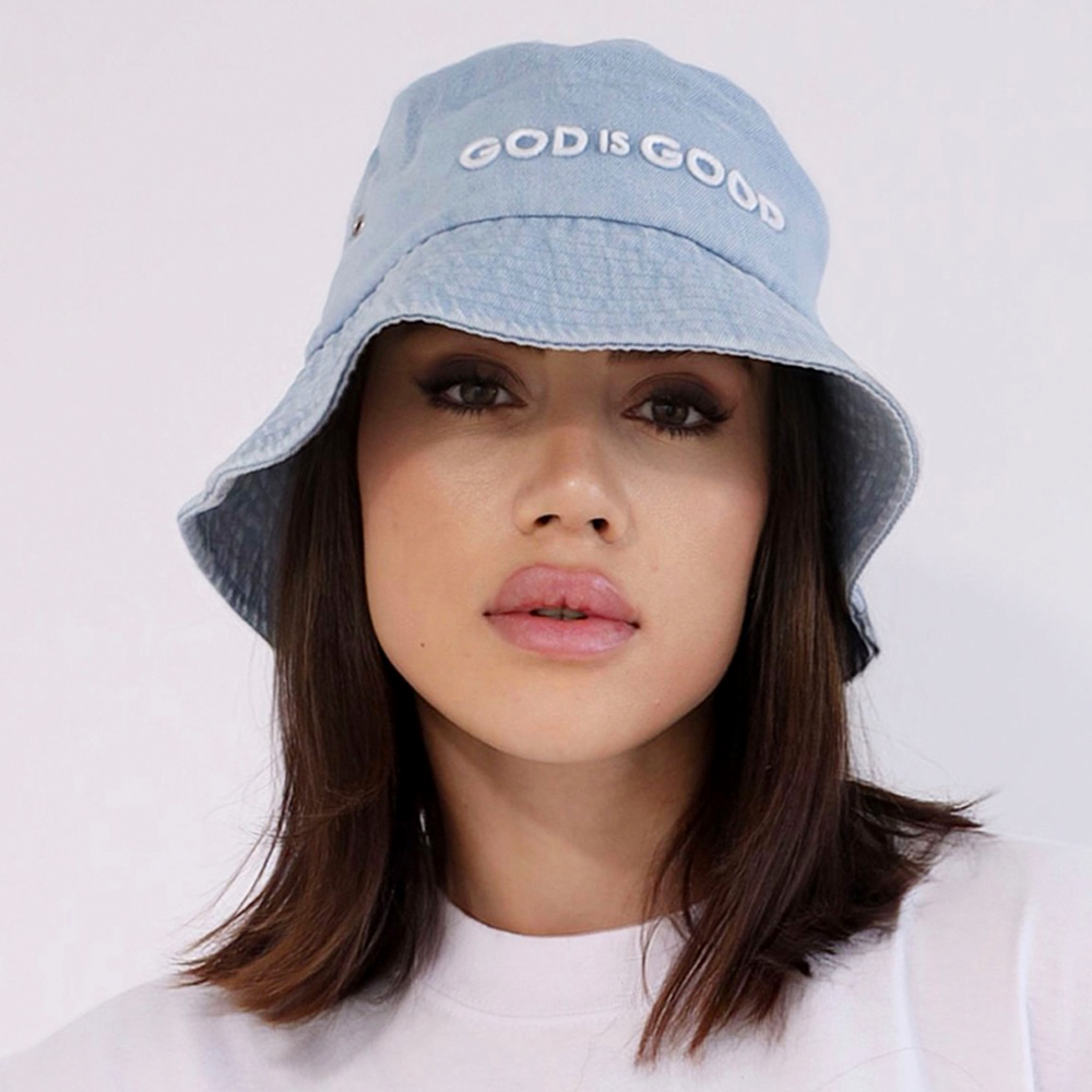 God is Good Denim Hat